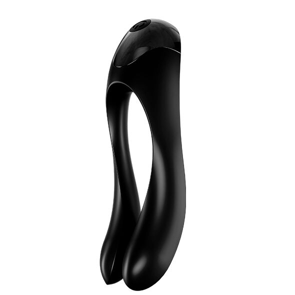 SATISFYER - VIBRATEUR  DOIGTS CANDY CANE ORANGE - Sensualia