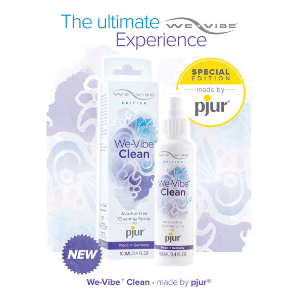 PJUR - NETTOYANT POUR JOUETS WE VIBE 100 ML - Sensualia