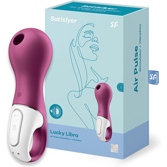 SATISFYER - STIMULATEUR ET VIBRATEUR LUCKY LIBRA - Sensualia