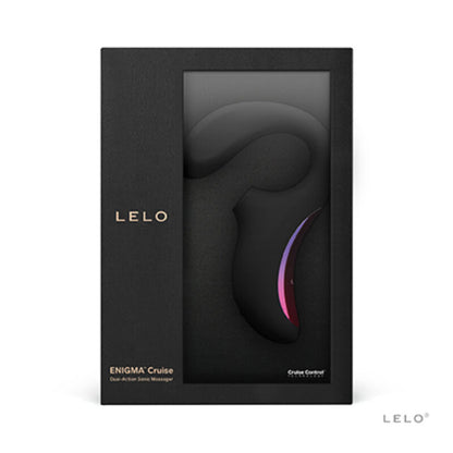 LELO - ENIGMA CRUISE MASSEUR SONIQUE DOUBLE STIMULATION NOIR - Sensualia