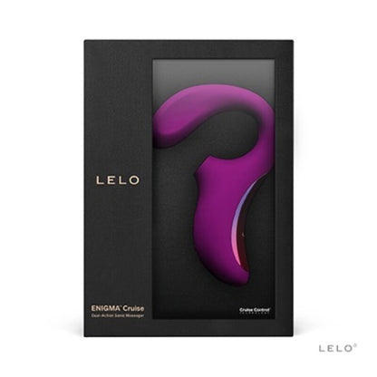 LELO - ENIGMA CRUISE MASSEUR SONIQUE DOUBLE STIMULATION DEEP ROSE - Sensualia