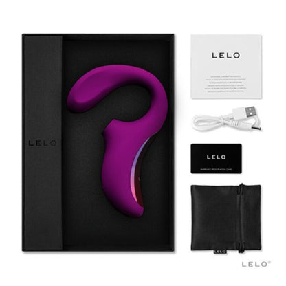 LELO - ENIGMA CRUISE MASSEUR SONIQUE DOUBLE STIMULATION DEEP ROSE - Sensualia