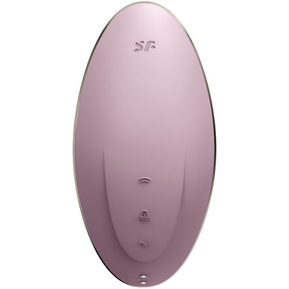 SATISFYER - VULVA LOVER 1 ESTIMULADOR Y VIBRADOR AZUL - Sensualia