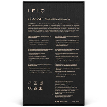 LELO - STIMULATEUR DE CLITORIS DOT - ROSE - Sensualia
