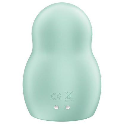 SATISFYER - STIMULATEUR ET VIBRATEUR DOUBLE AIR PULSE PRO TO GO 1 ROUGE - Sensualia