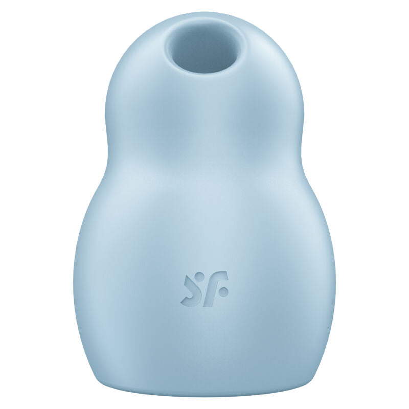 SATISFYER - STIMULATEUR ET VIBRATEUR DOUBLE AIR PULSE PRO TO GO 1 ROUGE - Sensualia