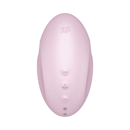 SATISFYER - VULVA LOVER 3 ESTIMULADOR Y VIBRADOR NEGRO - Sensualia