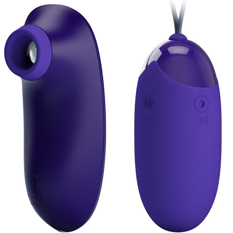 PRETTY LOVE - STIMULATEUR ET OEUF PORTABLE - Sensualia