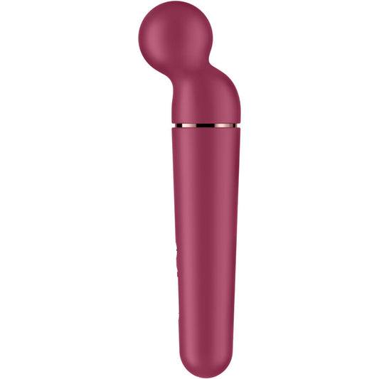 SATISFYER - PLANET WAND-ER VIBRATEUR MASSAGER BERRY - Sensualia