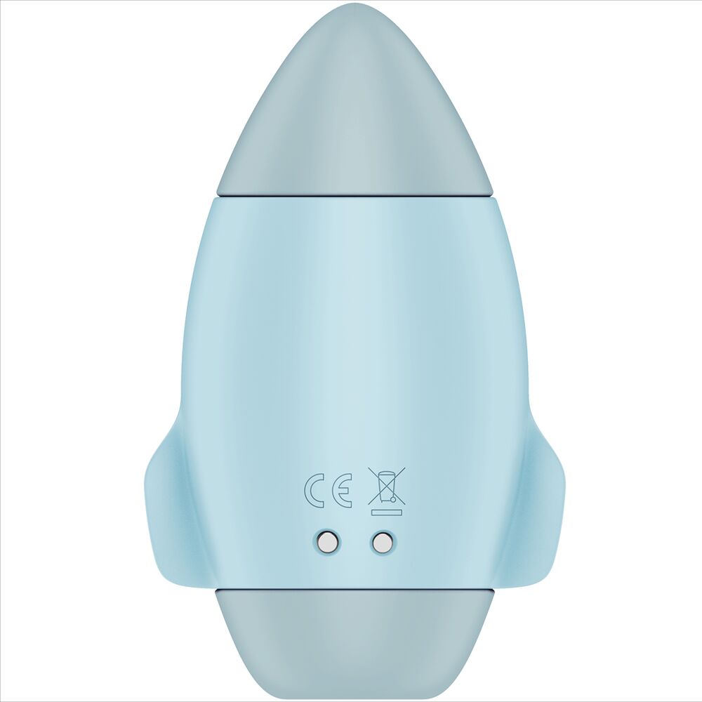 SATISFYER - MISSION CONTROL PETIT VIBRATEUR  DOUBLE IMPULSION LILAS - Sensualia