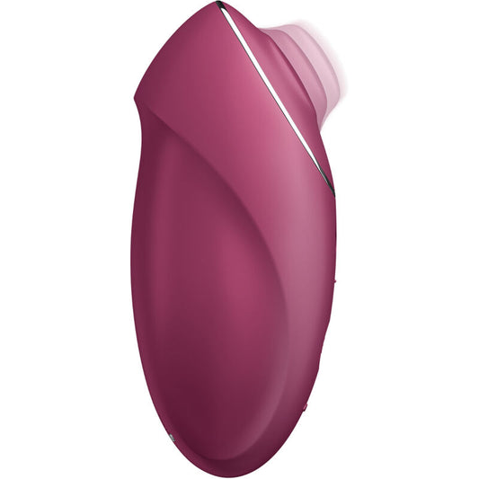SATISFYER - TAP & CLIMAX 1 VIBRADOR LAY-ON ROJO - Sensualia