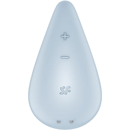SATISFYER - DEW DROP VIBRADOR LAY-ON BLANCO - Sensualia