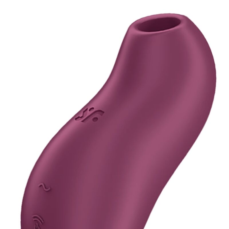 SATISFYER - POCKET PRO 1 STIMULATEUR DE CLITORIS GRENAT - Sensualia