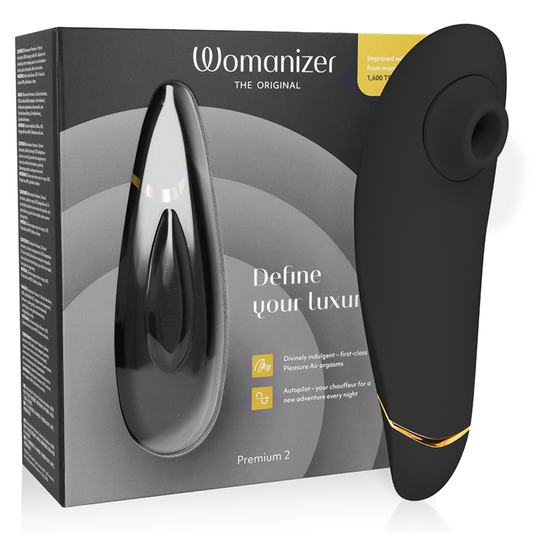 WOMANIZER - STIMULATEUR CLITORAL PREMIUM 2 NOIR - Sensualia