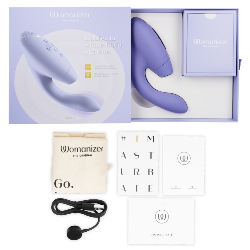 WOMANIZER - DUO 2 STIMULATEUR LILAS - Sensualia