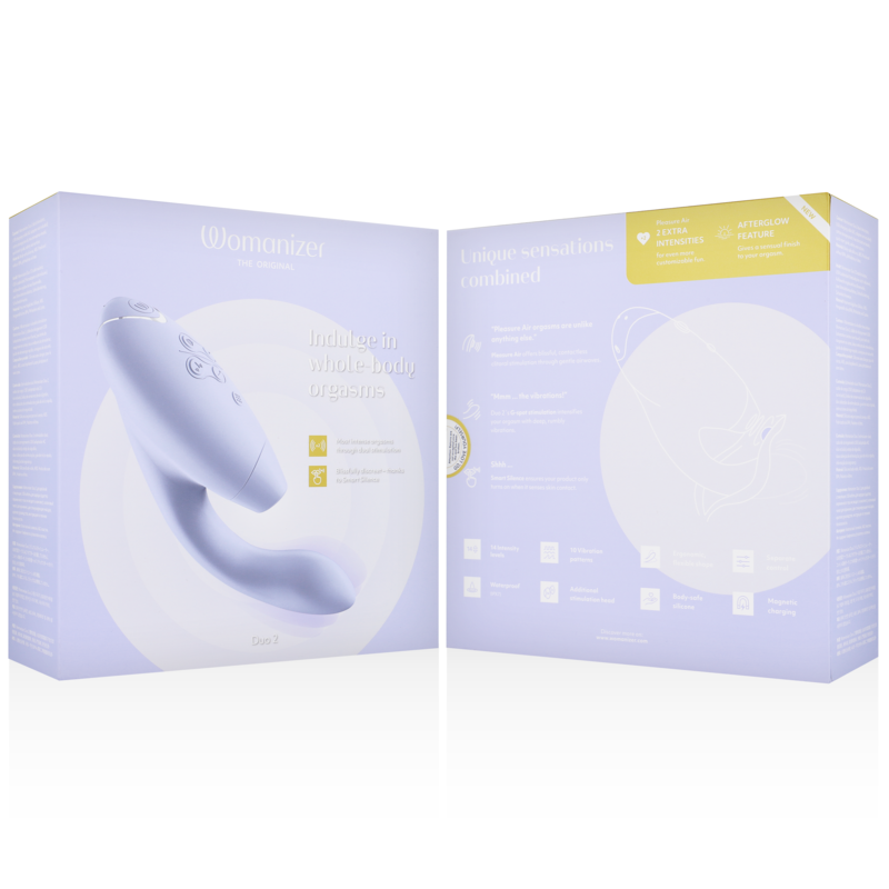 WOMANIZER - DUO 2 STIMULATEUR LILAS - Sensualia