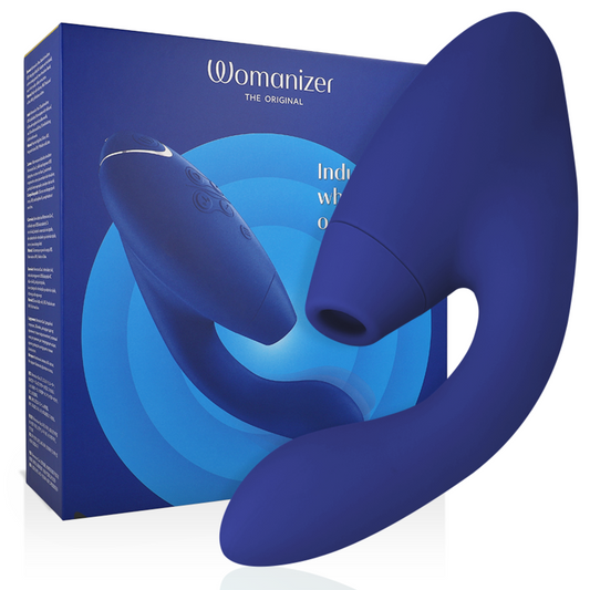 WOMANIZER - DUO 2 STIMULATEUR BLEU - Sensualia