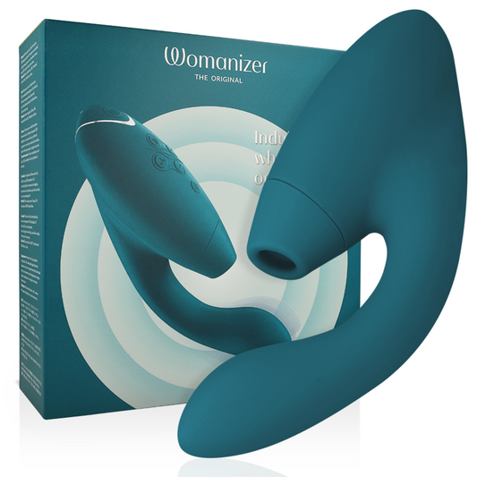 WOMANIZER - DUO 2 STIMULATOR BLEU PÉTROLE - Sensualia