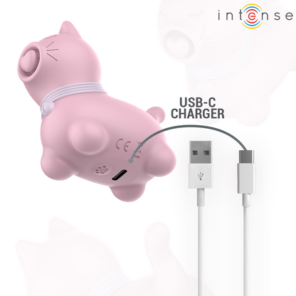 INTENSE - STIMULATEUR DE LANGUE EFFET PULSATION MARIE PINK - Sensualia
