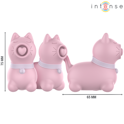 INTENSE - STIMULATEUR DE LANGUE EFFET PULSATION MARIE PINK - Sensualia