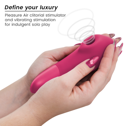 WOMANIZER - STIMULATEUR CLITORIAL AMÉLIORANT ROSE VIBRANT - Sensualia