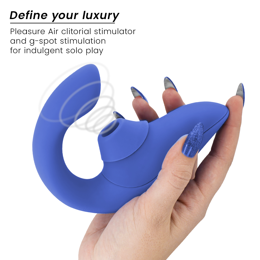 WOMANIZER - VIBRATEUR STIMULATEUR BLEU VIBRANT BLEU - Sensualia