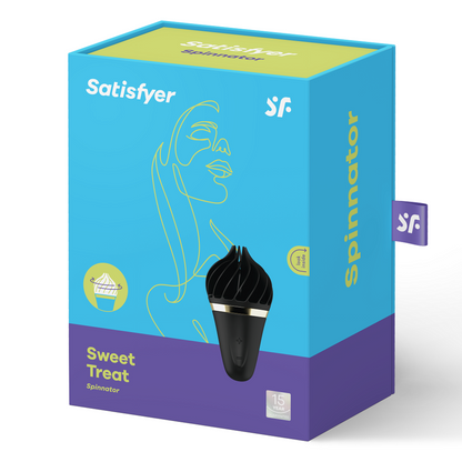 SATISFYER - SWEET TREAT SPINNATOR NEGRO - Sensualia
