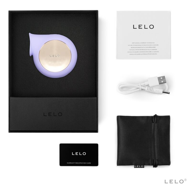 LELO - SILA STIMULATEUR DONDES CLITORIS LILAS - Sensualia