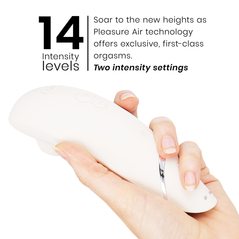 WOMANIZER - STIMULATEUR CLITORAL PREMIUM 2 GRIS CHAUD - Sensualia